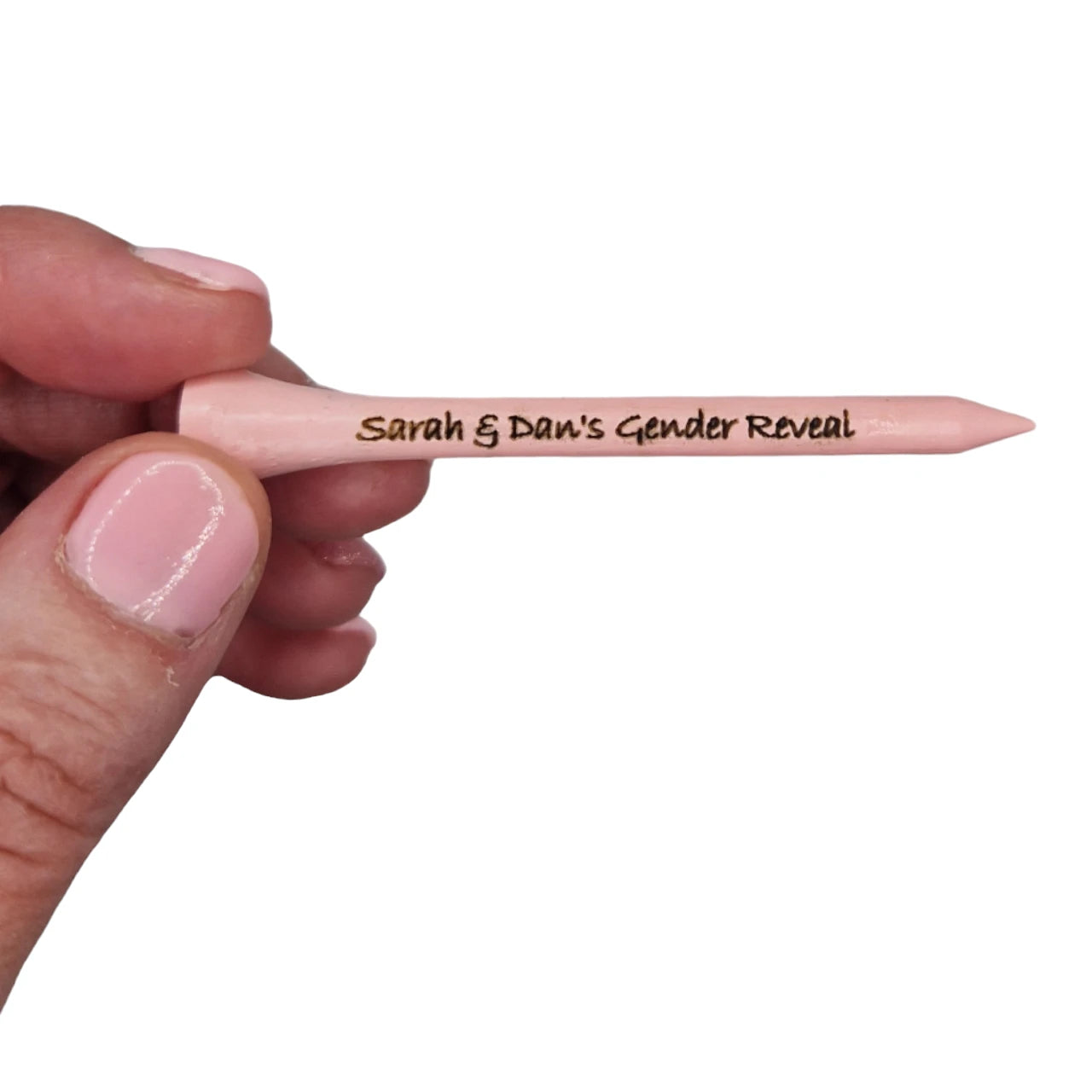 Light Blue and Light Pink 70mm Golf Tees