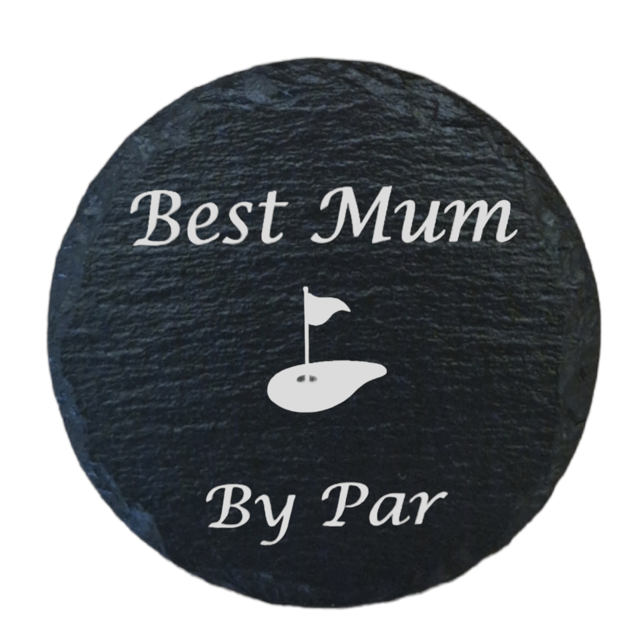 Personalised golf coaster, gift for golfer