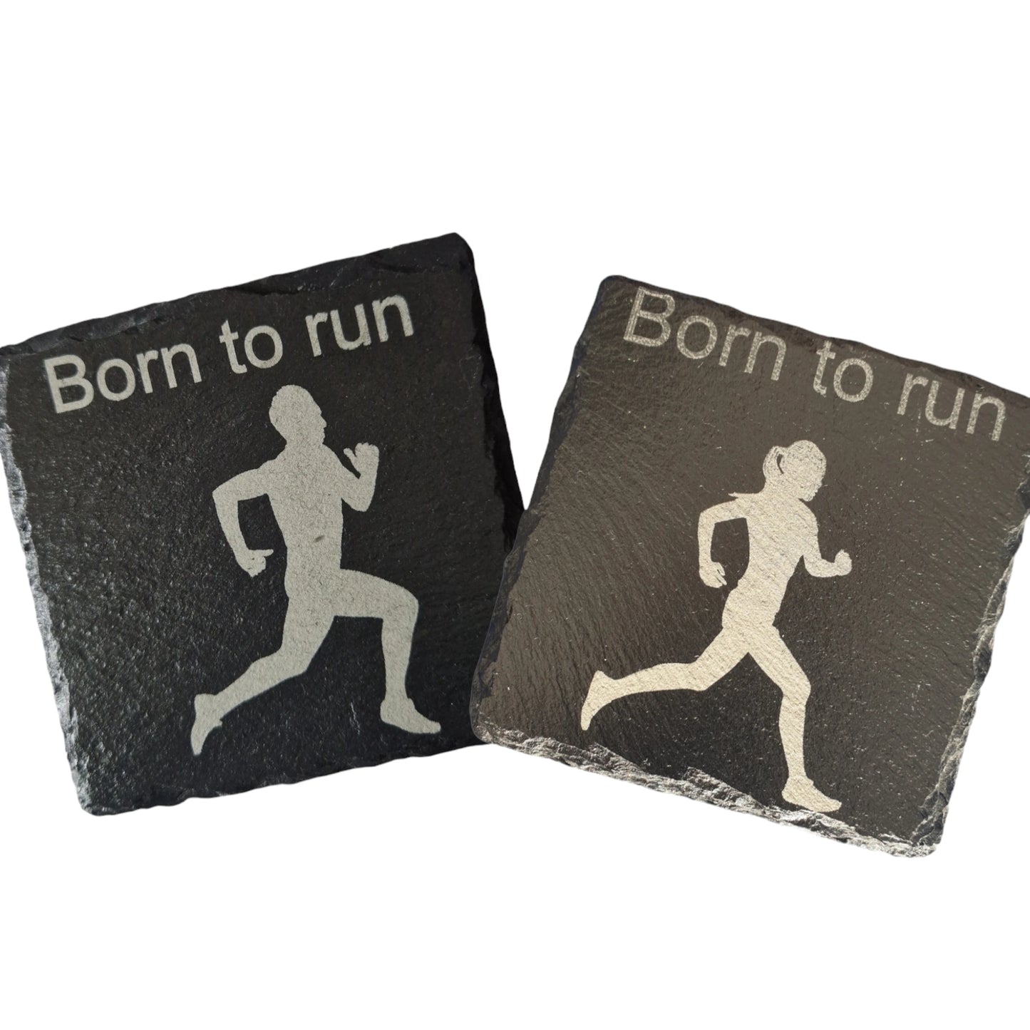 Born to run running coaster, gift for runner