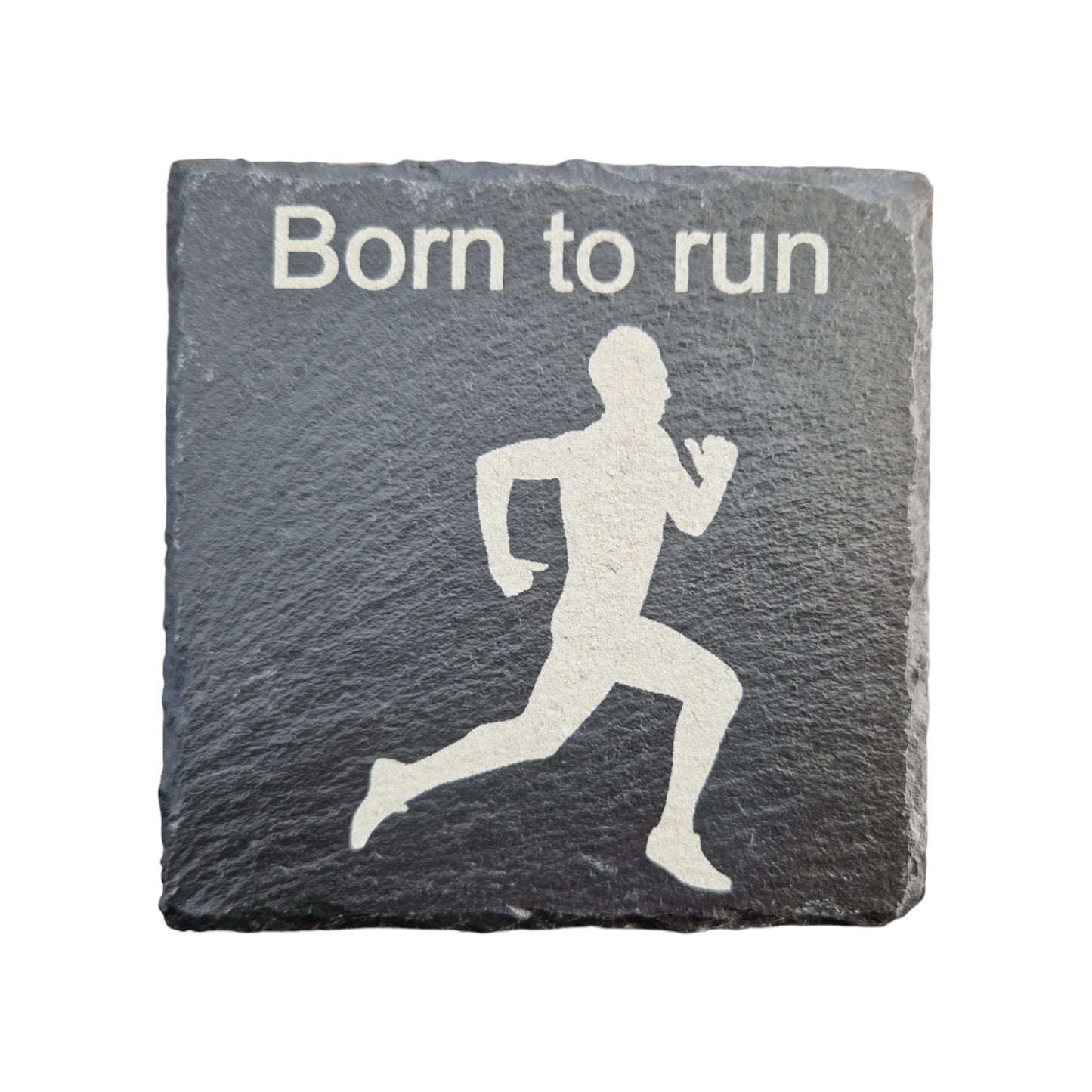 Born to run running coaster, gift for runner