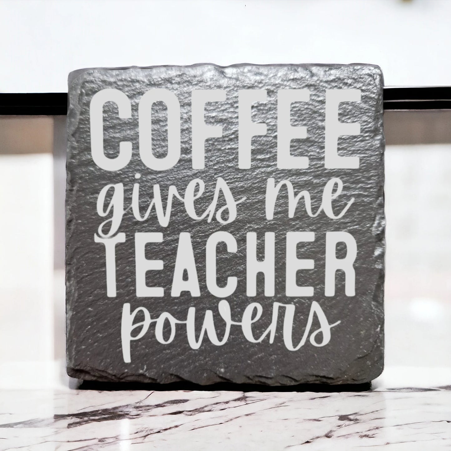 End of term gift for teacher, coaster for teacher