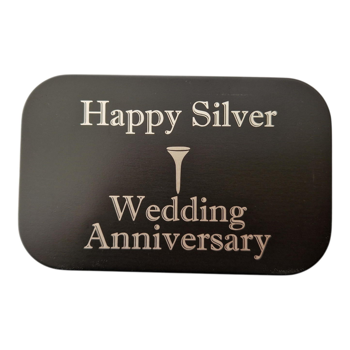 Silver Anniversary Golf Gift
