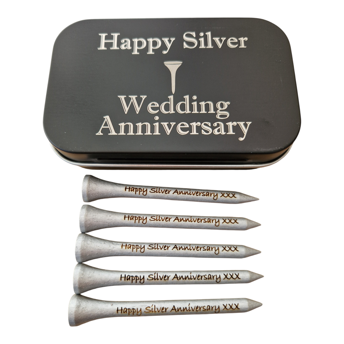 Silver Anniversary Golf Gift